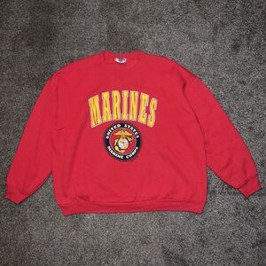 Vintage 1996 Lee Marine Corps Sweatshirt Women’s Size 2x Made In USA